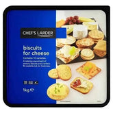 Chef's Larder Biscuits for Cheese 1kg  Adomoo